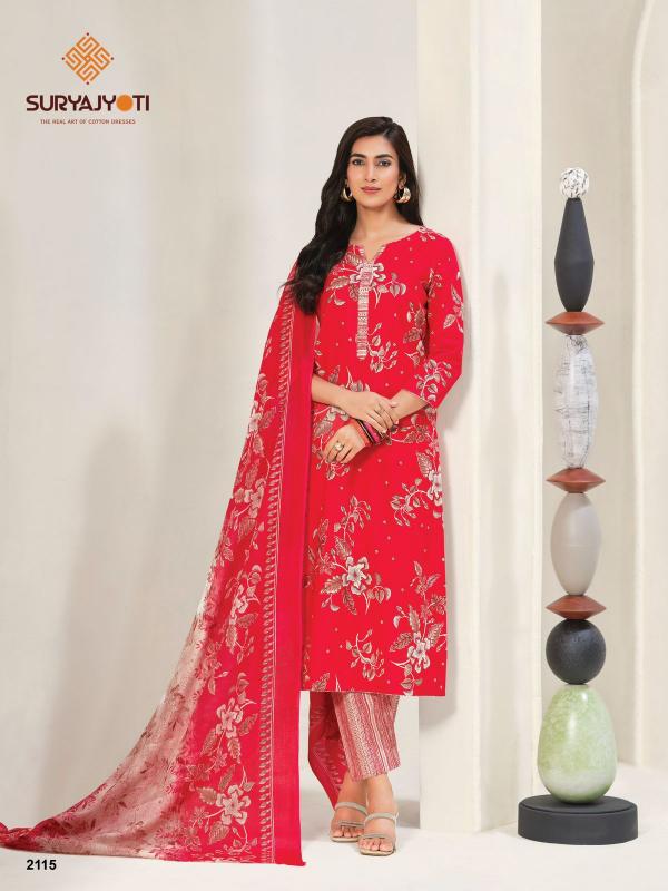 Suryajyoti Zion Cotton Vol-21 – Dress Material - Wholesale Catalog