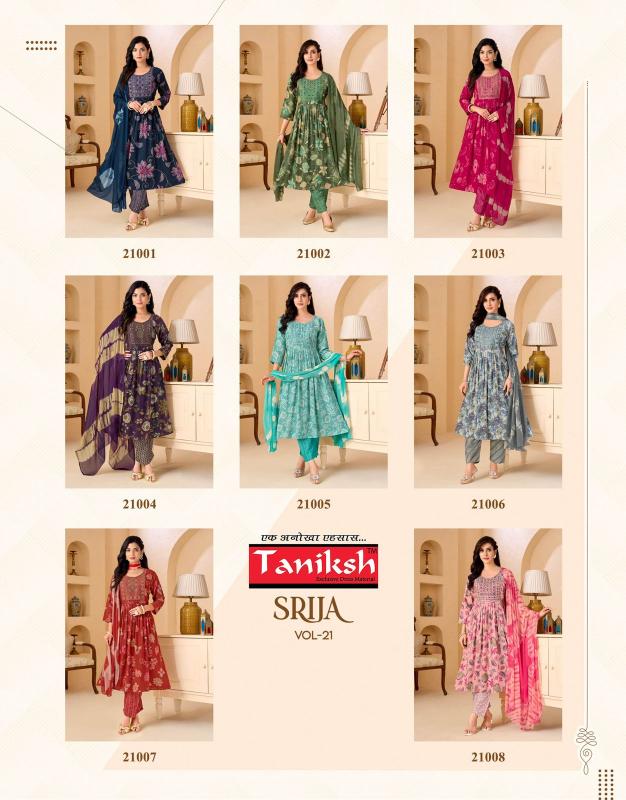 TANIKSH SRIJA vol 21 Kurti wholesale suppliers in Kolkata