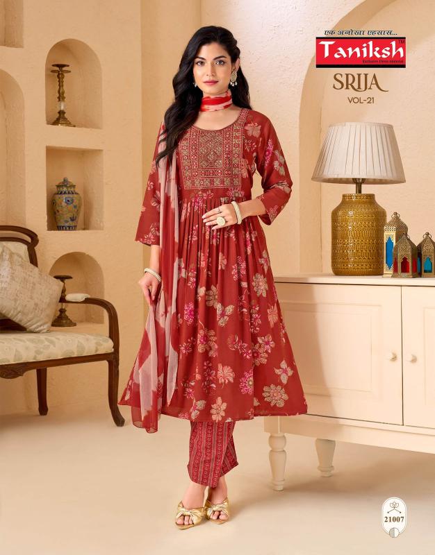 TANIKSH SRIJA vol 21 Kurti wholesale suppliers in Kolkata
