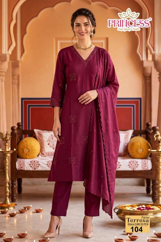 TERRESA ROMAN HEAVY SILK Wholesale kurti suppliers in Surat