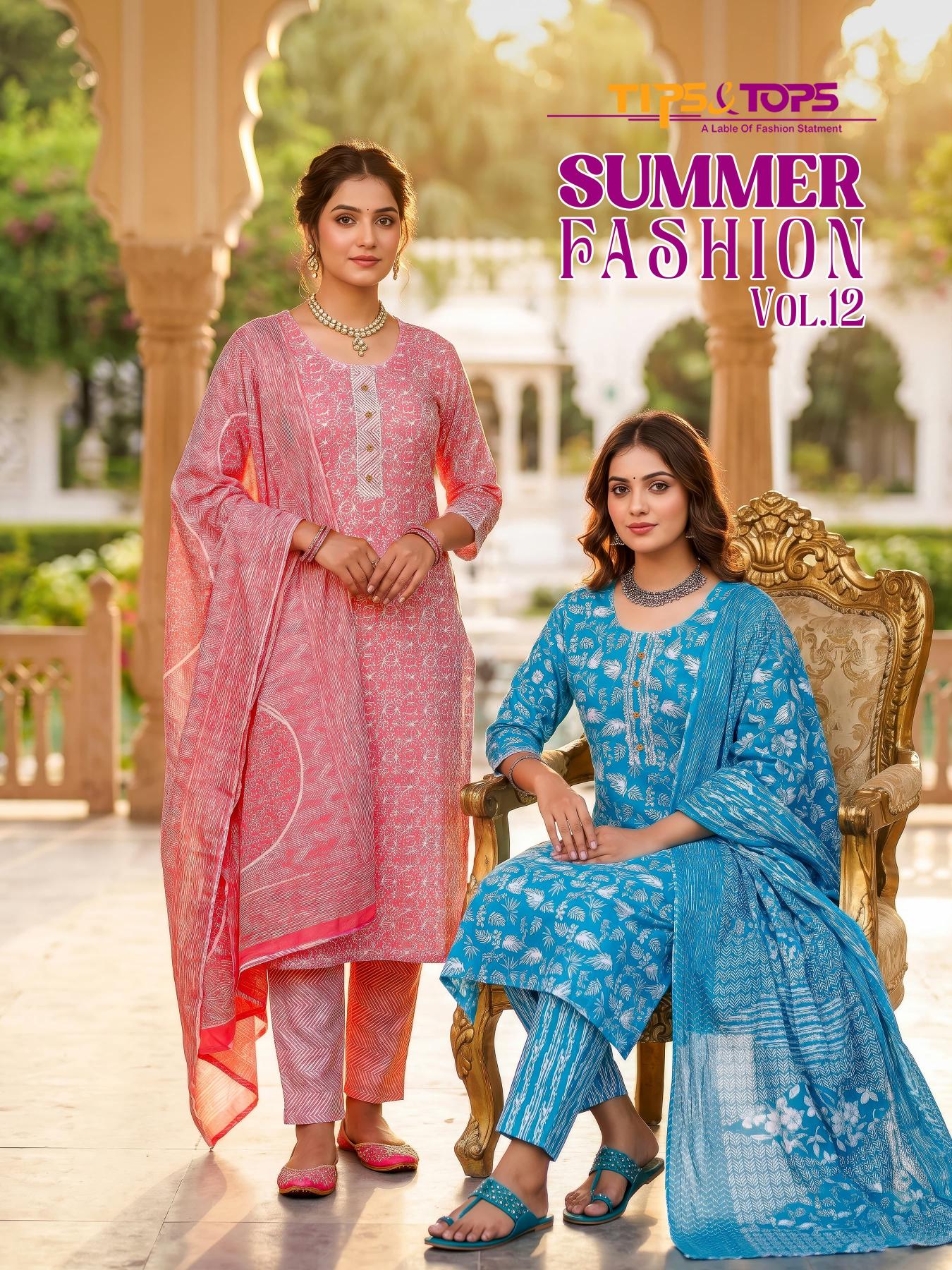 TIPS & TOPS SUMMER FASHION Vol 12 Surat kurti market