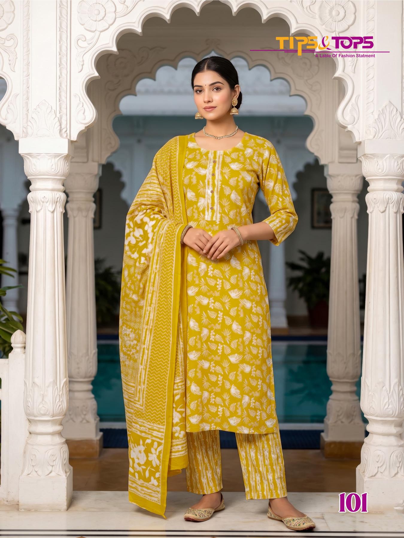 TIPS & TOPS SUMMER FASHION Vol 12 Surat kurti market
