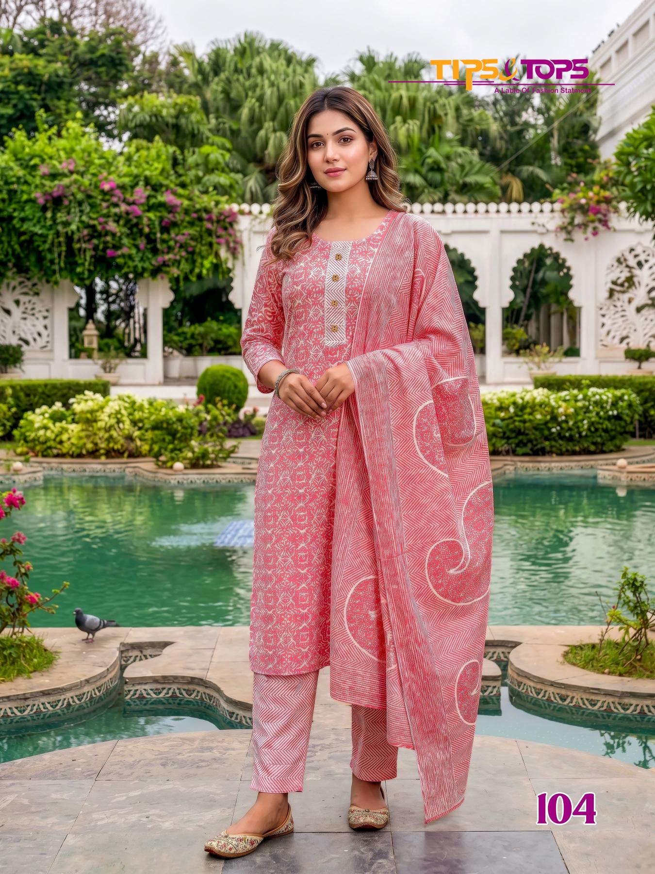TIPS & TOPS SUMMER FASHION Vol 12 Surat kurti market
