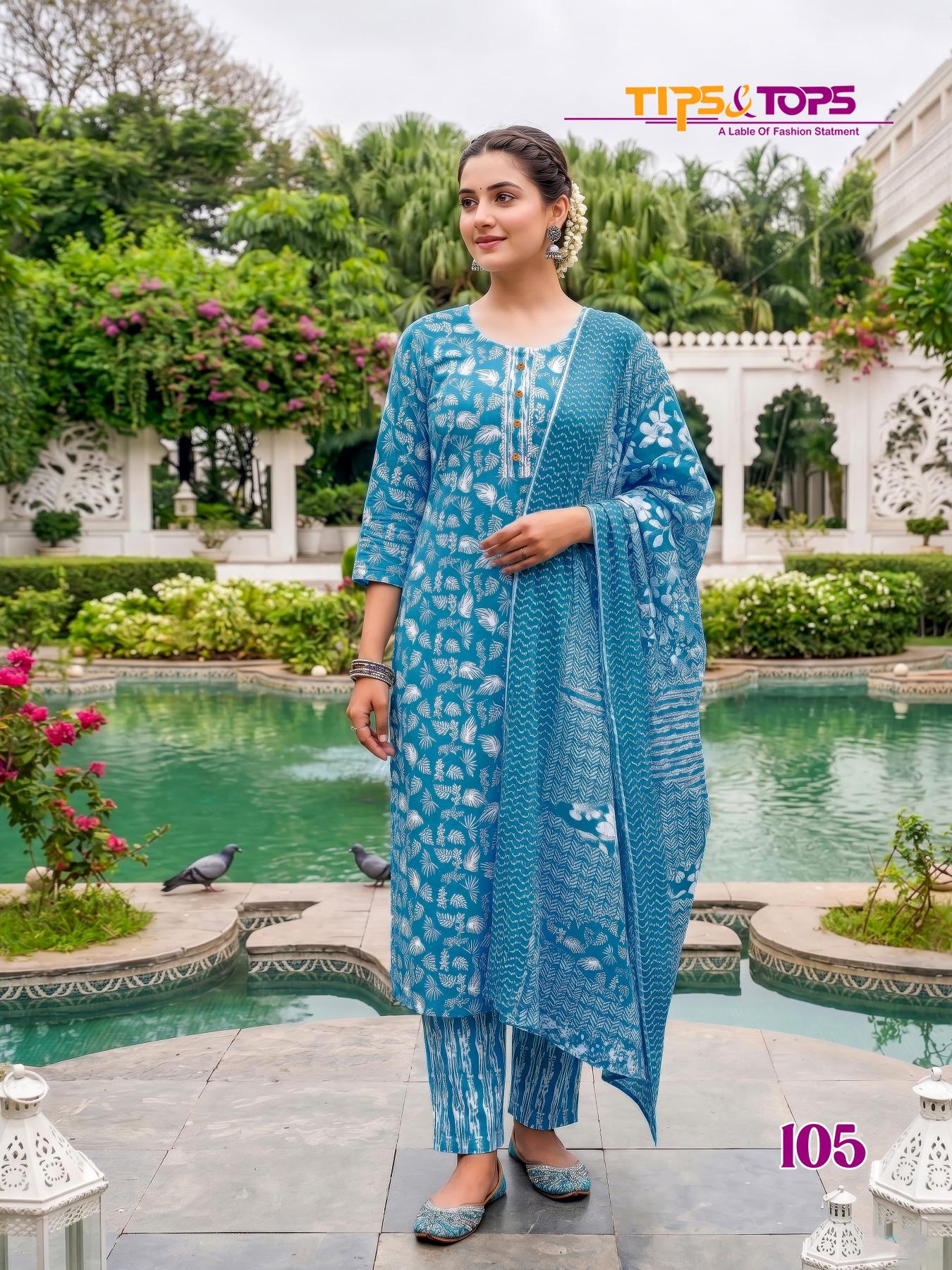 TIPS & TOPS SUMMER FASHION Vol 12 Surat kurti market