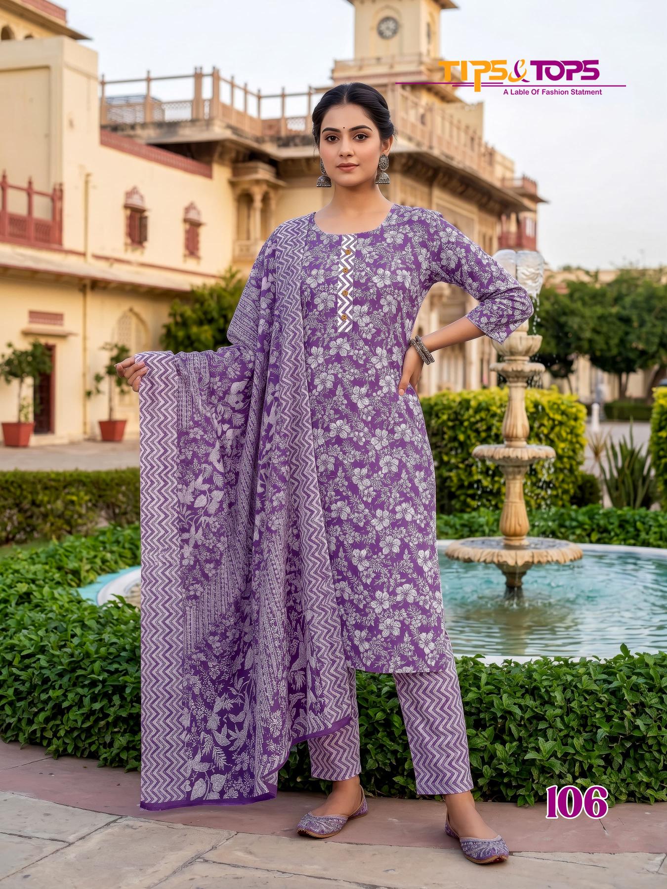 TIPS & TOPS SUMMER FASHION Vol 12 Surat kurti market