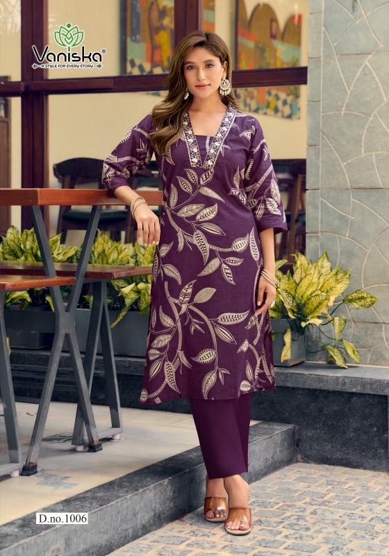 VANISKA COTTON CANDY VOL.1 Designer kurtis in bulk