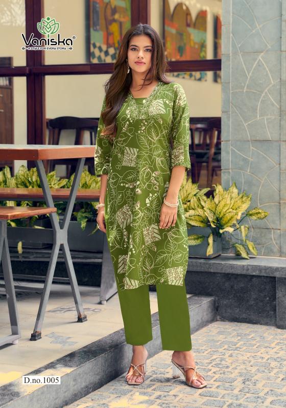 VANISKA COTTON CANDY VOL.1 Designer kurtis in bulk