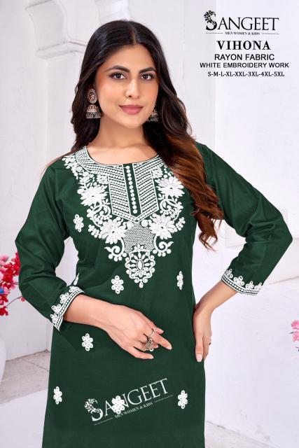 VIHONA Kurti manufacturer in Kolkata