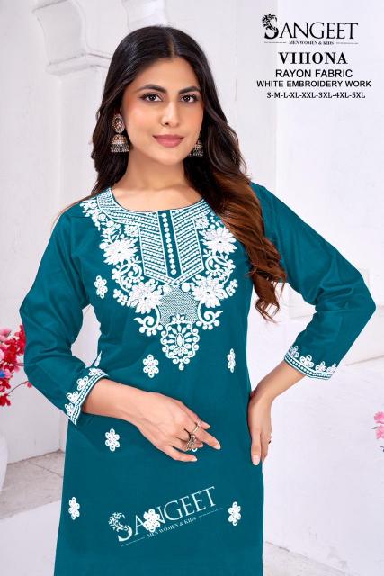 VIHONA Kurti manufacturer in Kolkata