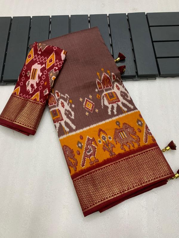 Vipul Moonga crape Saree wholesalers in Mumbai