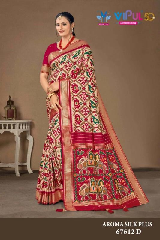 Vipul Moonga crape Saree wholesalers in Mumbai