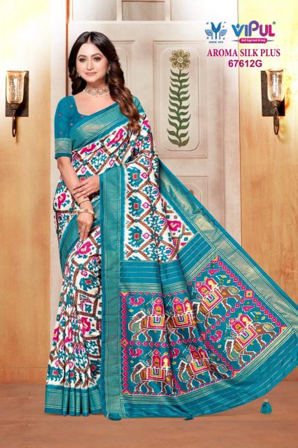 Vipul Moonga crape Saree wholesalers in Mumbai