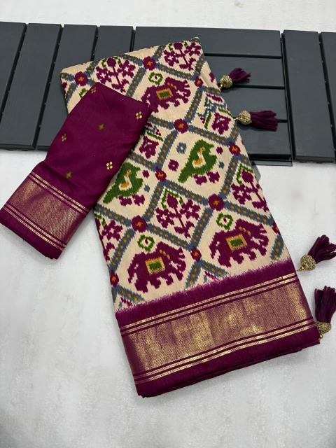 Vipul Moonga crape Saree wholesalers in Mumbai