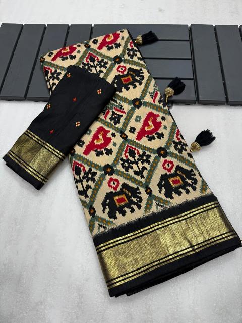 Vipul Moonga crape Saree wholesalers in Mumbai