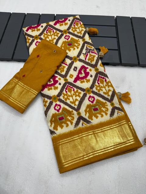 Vipul Moonga crape Saree wholesalers in Mumbai