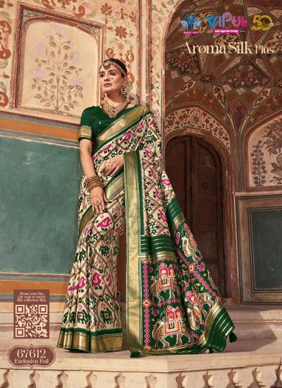 Vipul Moonga crape Saree wholesalers in Mumbai
