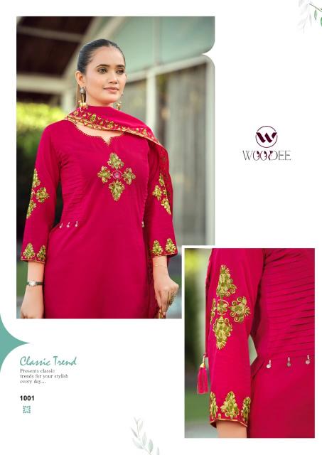 WOODEE HASEEN Kurti wholesale market in Surat
