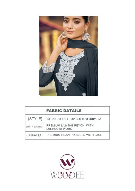 WOODEE WHITE LOTUS vol-3 mumbai kurti market