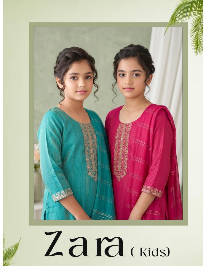 ZARA KIDS WHOLESALE KURTI 3PCS 