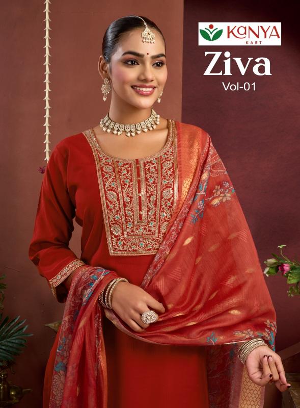 ZIVA  VOL-1 Designer kurtis wholesale in Surat