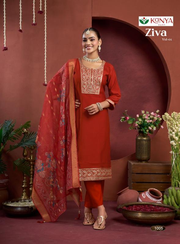 ZIVA  VOL-1 Designer kurtis wholesale in Surat