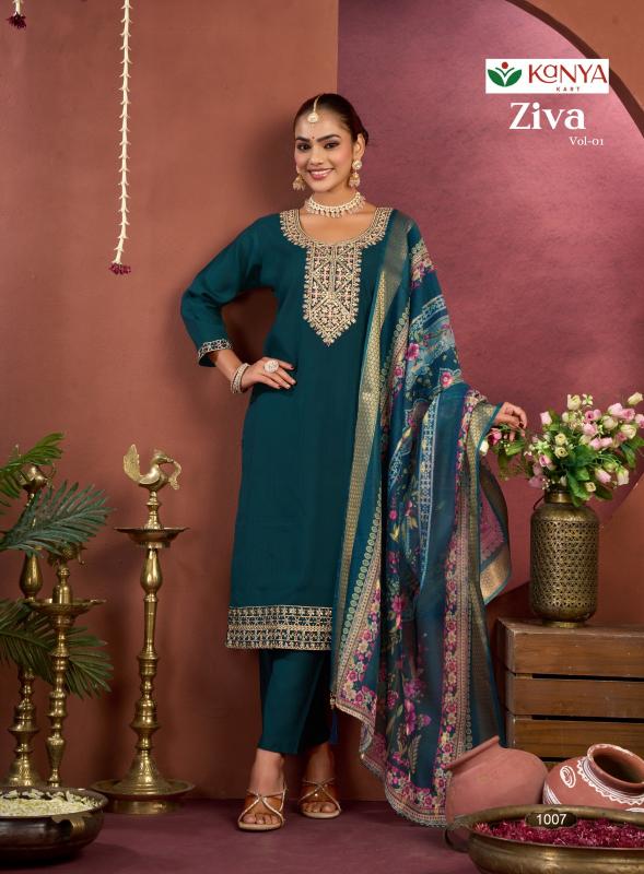 ZIVA  VOL-1 Designer kurtis wholesale in Surat