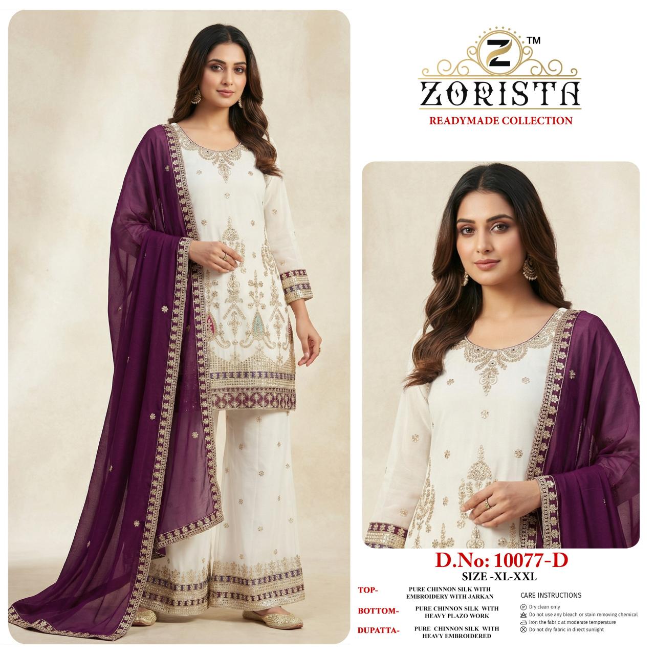  ZORISTA REDAYMADE D 10077 Bulk salwar kameez manufacturers in Mumbai