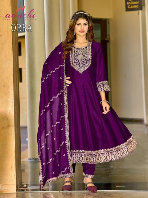 Aanchi Orra vol 3 catalog kajal style kurti wholesale
