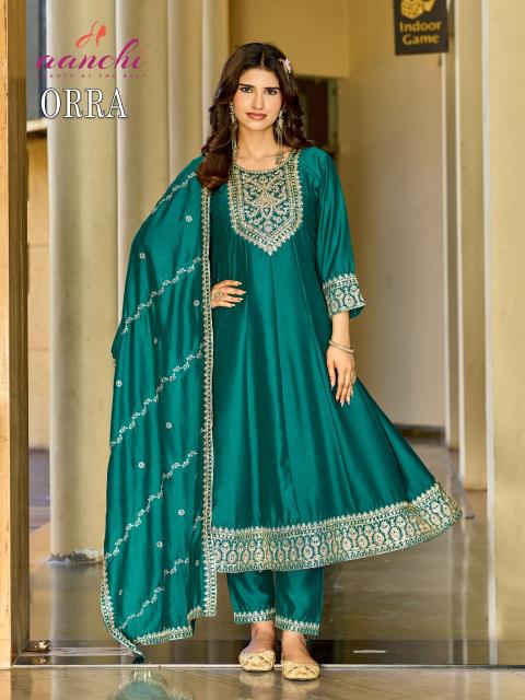 Aanchi Orra vol 3 catalog kajal style kurti wholesale