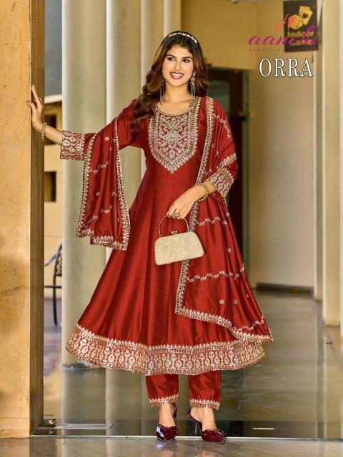 Aanchi Orra vol 3 catalog kajal style kurti wholesale