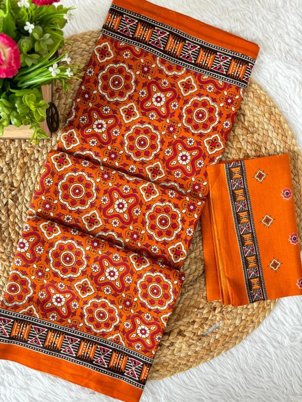 AJARAKH MUL COTTON Wholesale saree rates in Pune