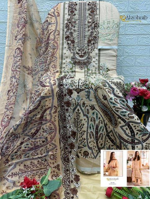 Al Zohaib Ayesha Vol-1 – Pakistani Readymade Kurti Pant With Dupatta - Wholesale Catalog