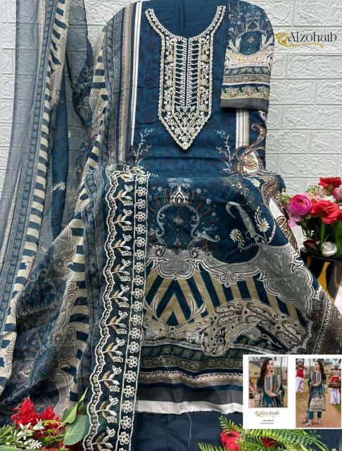 Al Zohaib Ayesha Vol-1 – Pakistani Readymade Kurti Pant With Dupatta - Wholesale Catalog