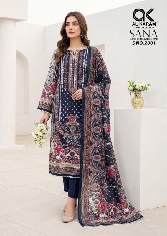 Alkaram Sana Vol- 2 – Karachi Dress Material - Wholesale Catalog