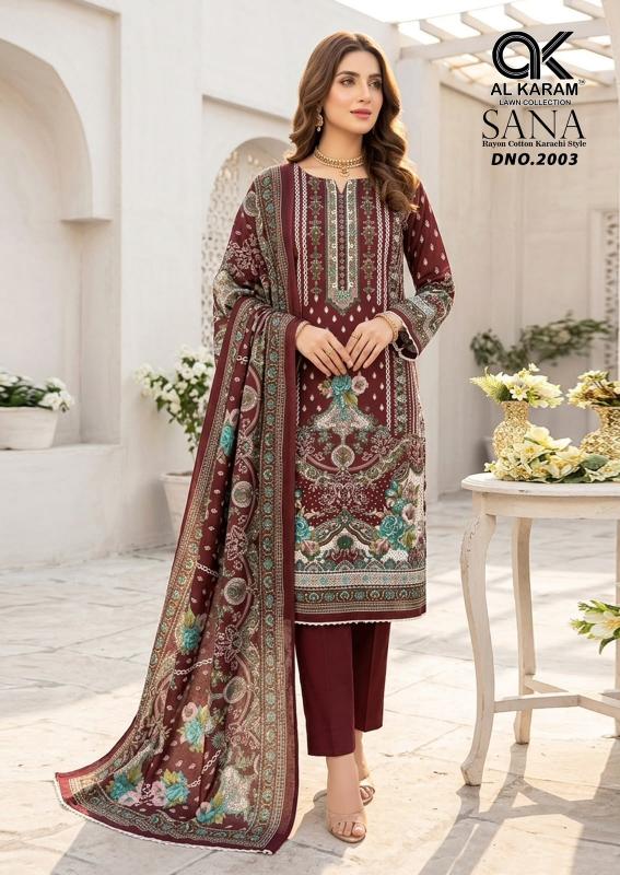 Alkaram Sana Vol- 2 – Karachi Dress Material - Wholesale Catalog