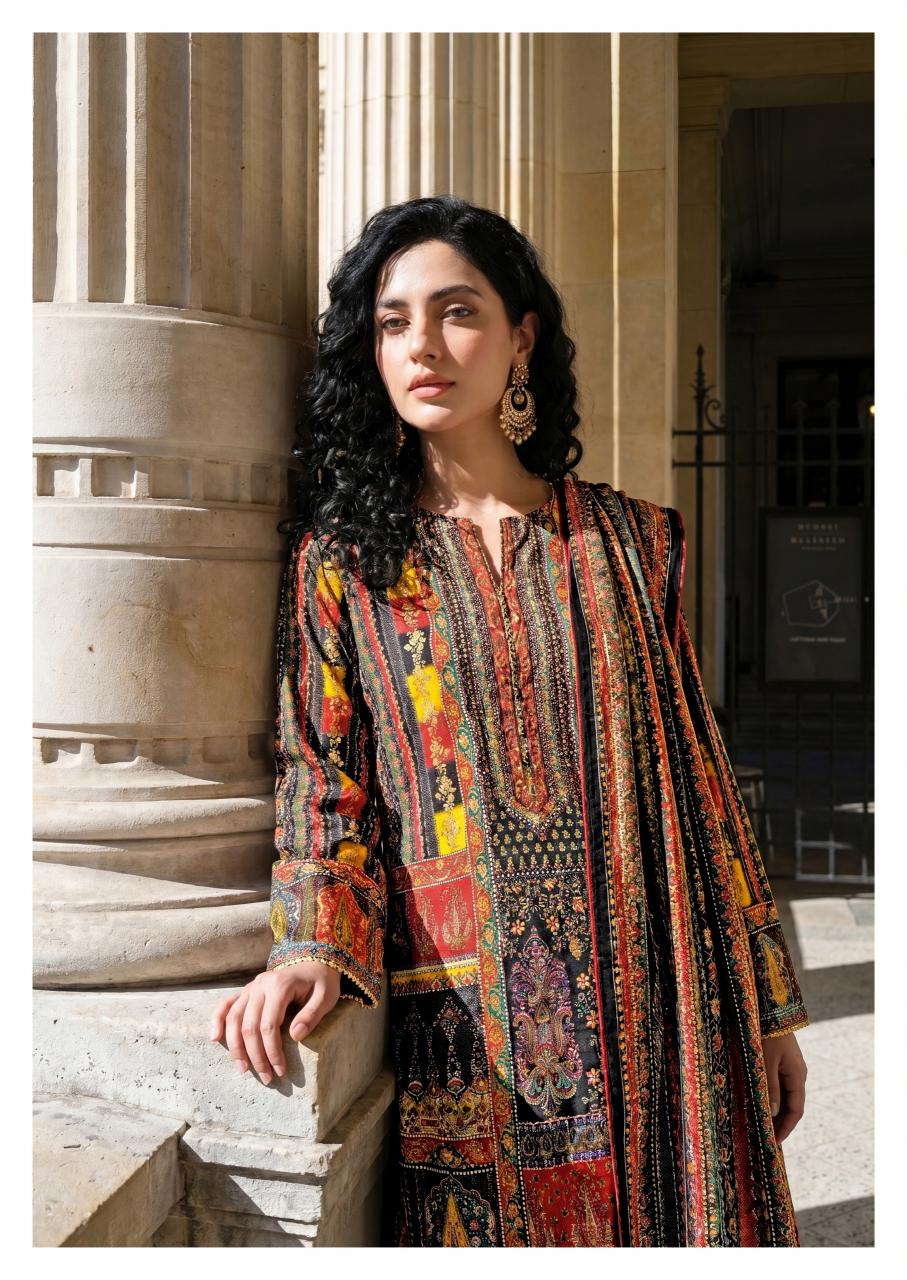 Alok AL Hussain catalog synthetic dress material in surat