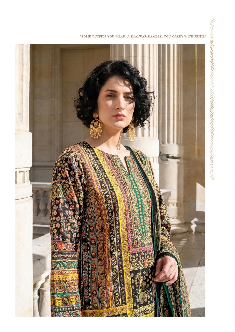 Alok AL Hussain catalog synthetic dress material in surat