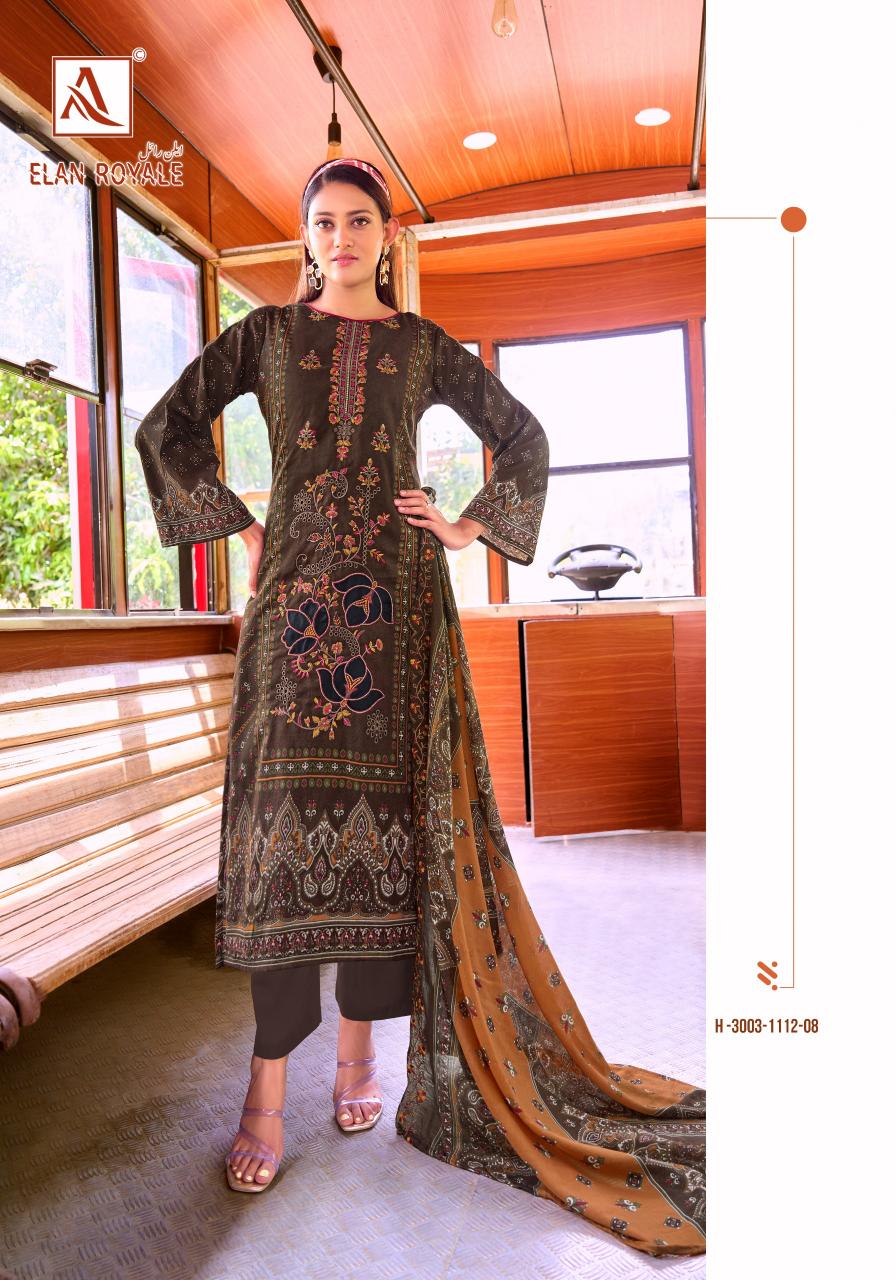 Alok Elan Royale catalog best dress material in surat