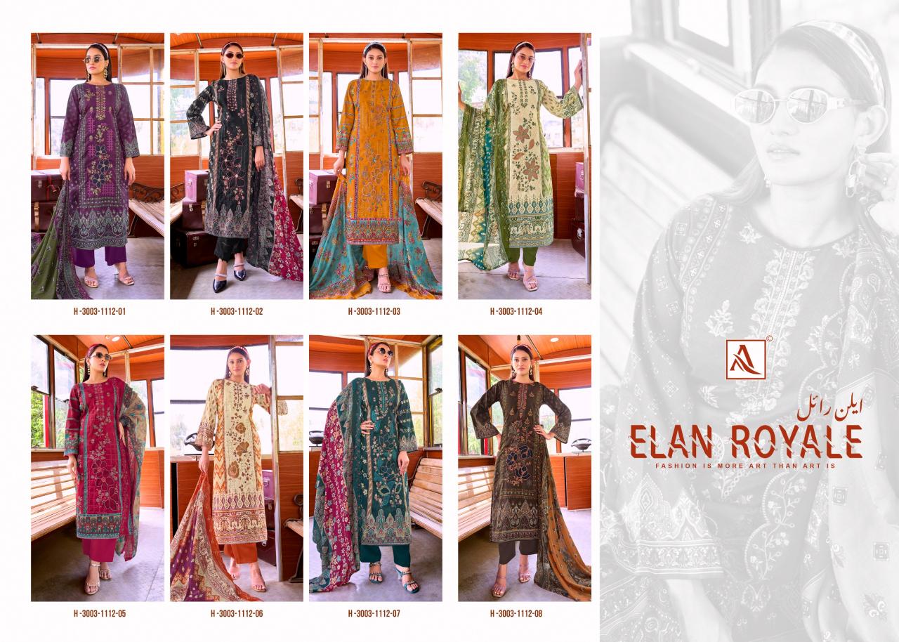 Alok Elan Royale catalog best dress material in surat