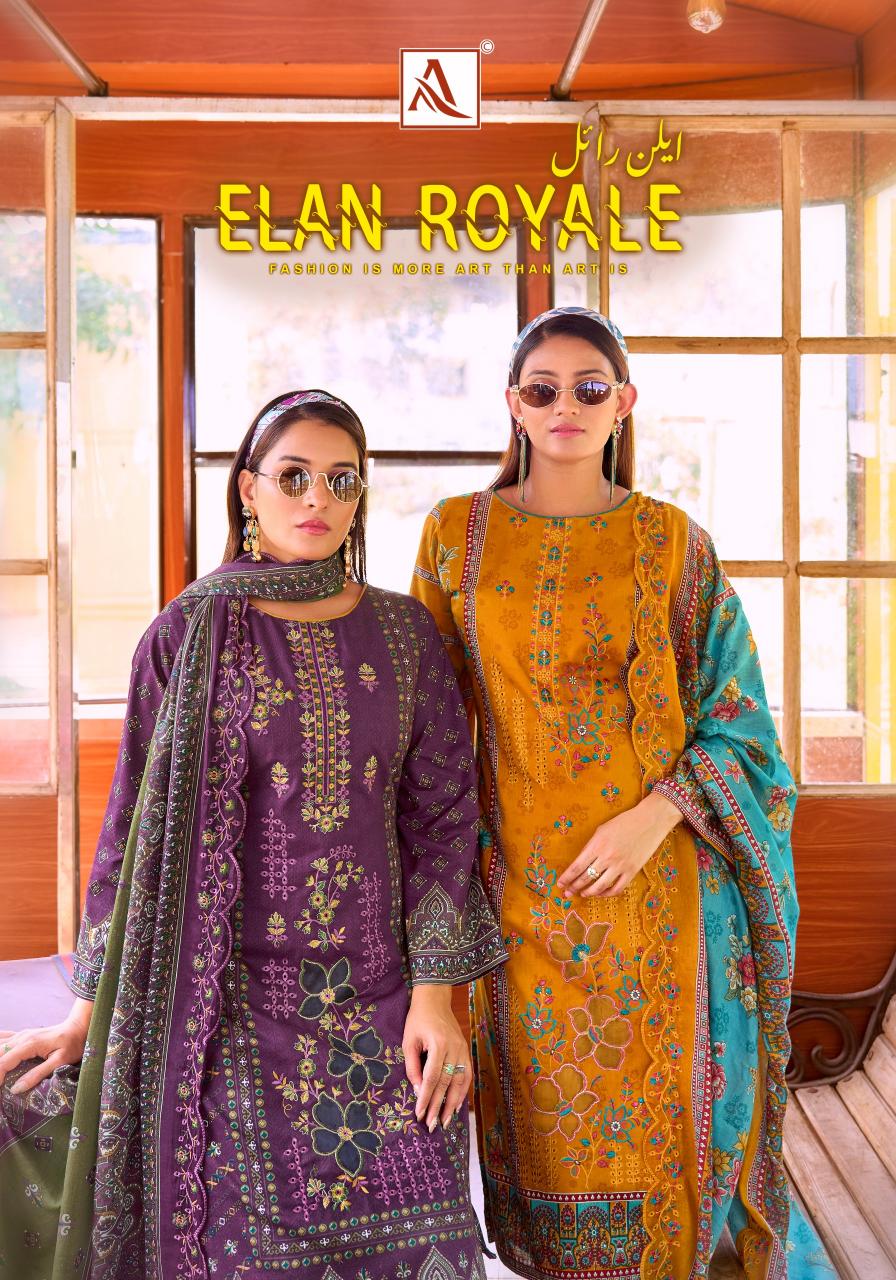 Alok Elan Royale catalog best dress material in surat