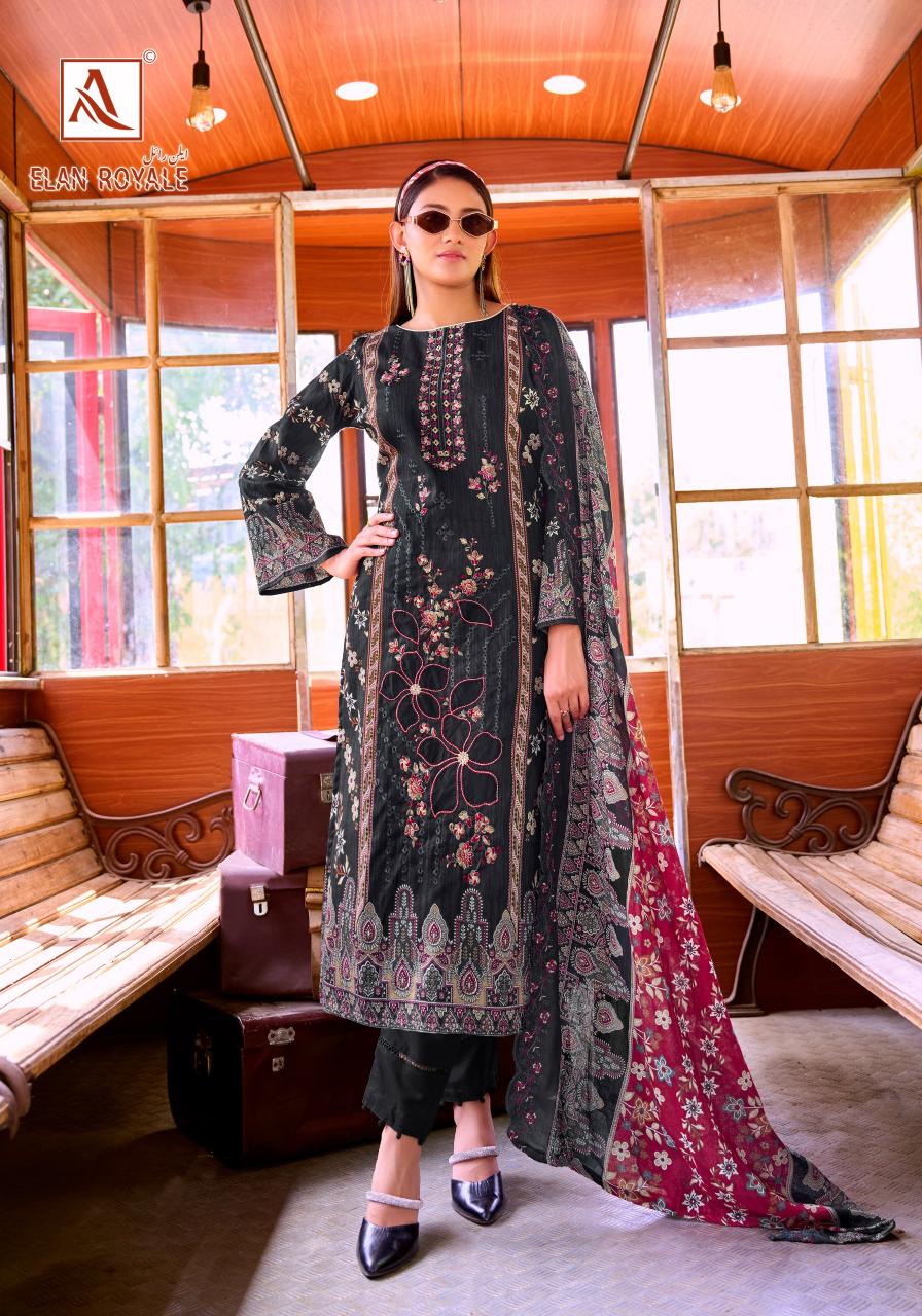 Alok Elan Royale catalog best dress material in surat