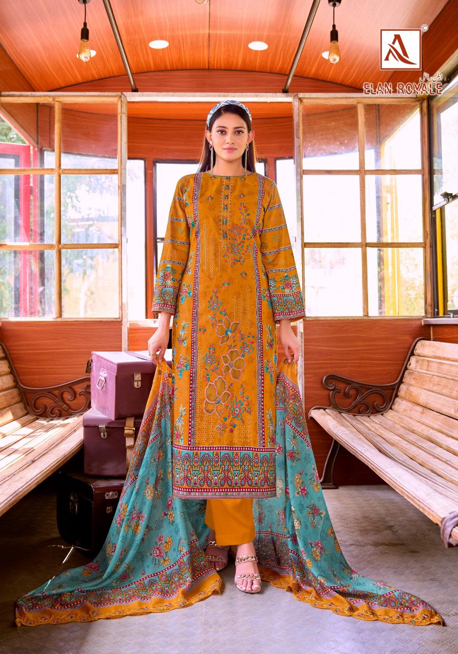 Alok Elan Royale catalog best dress material in surat