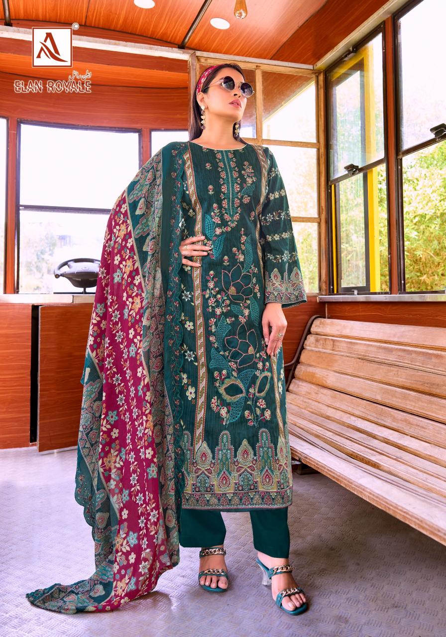 Alok Elan Royale catalog best dress material in surat