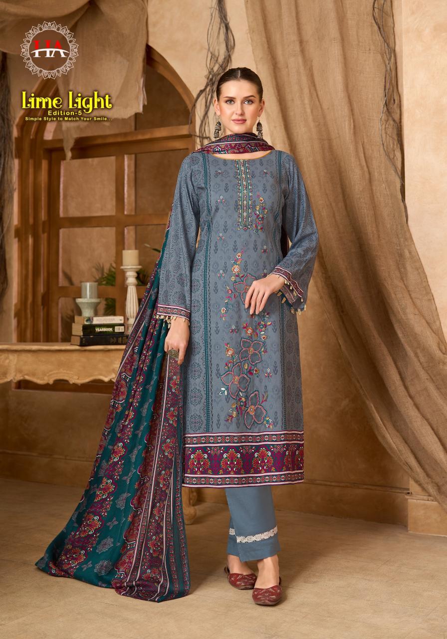 Alok Lime Light vol 5 catalog surat tex dress material