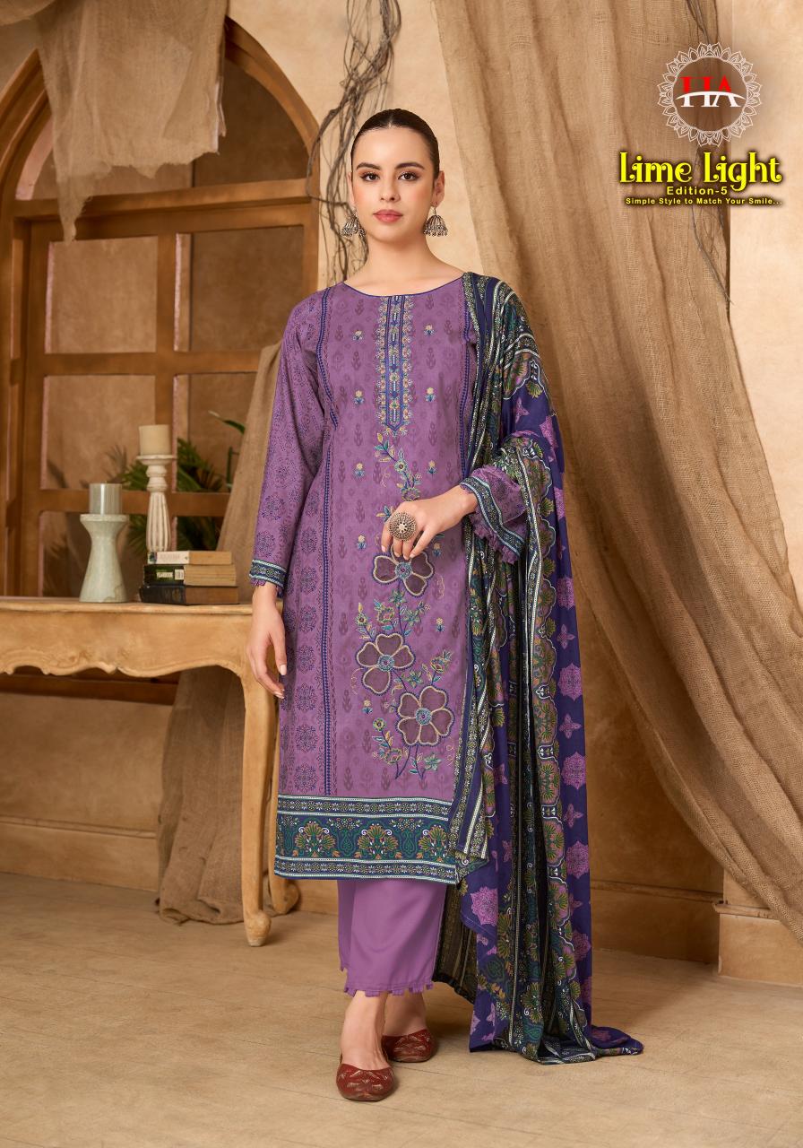 Alok Lime Light vol 5 catalog surat tex dress material