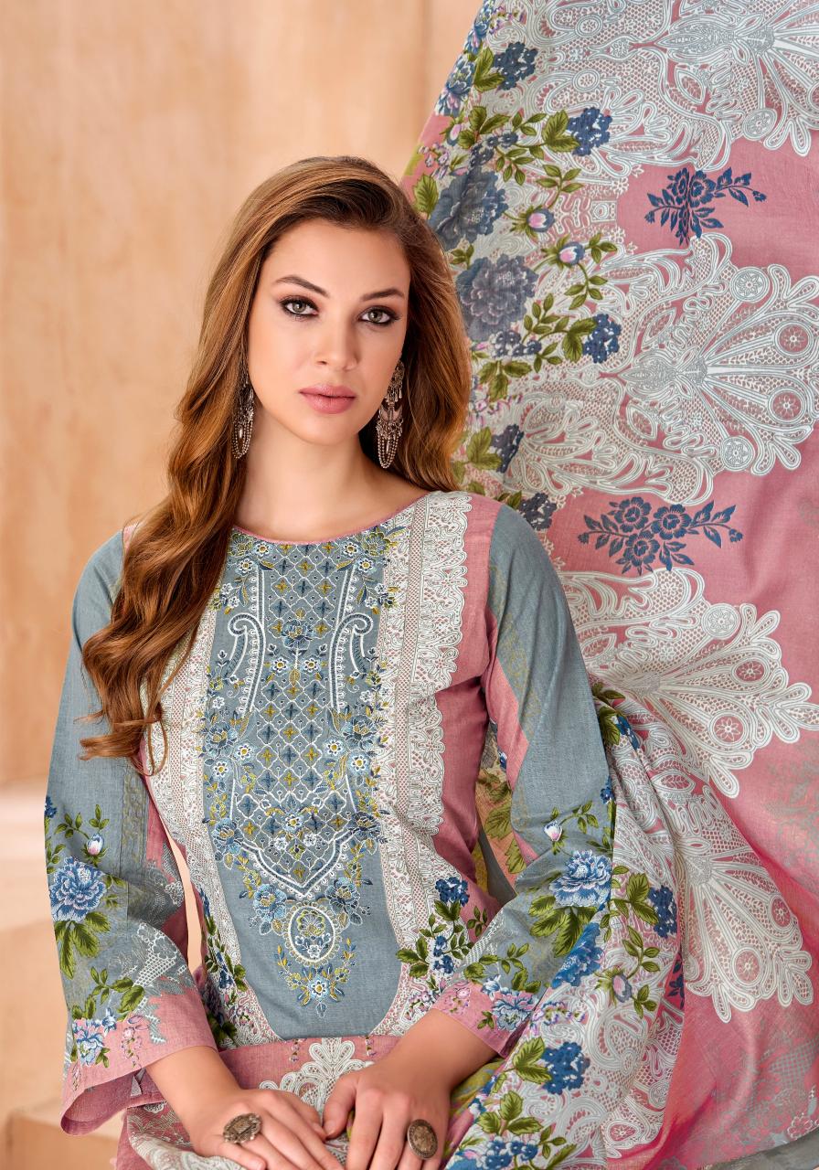 Alok Rihaana Vol 19 catalog surat dress material catalogue
