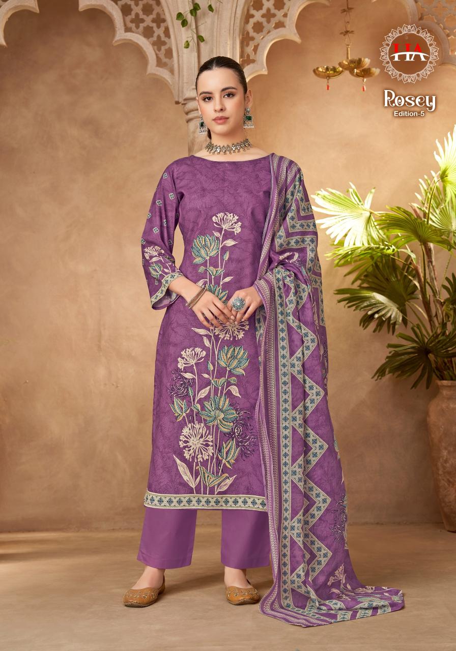 Alok Rosey vol 5 catalog cotton dress materials online shopping surat