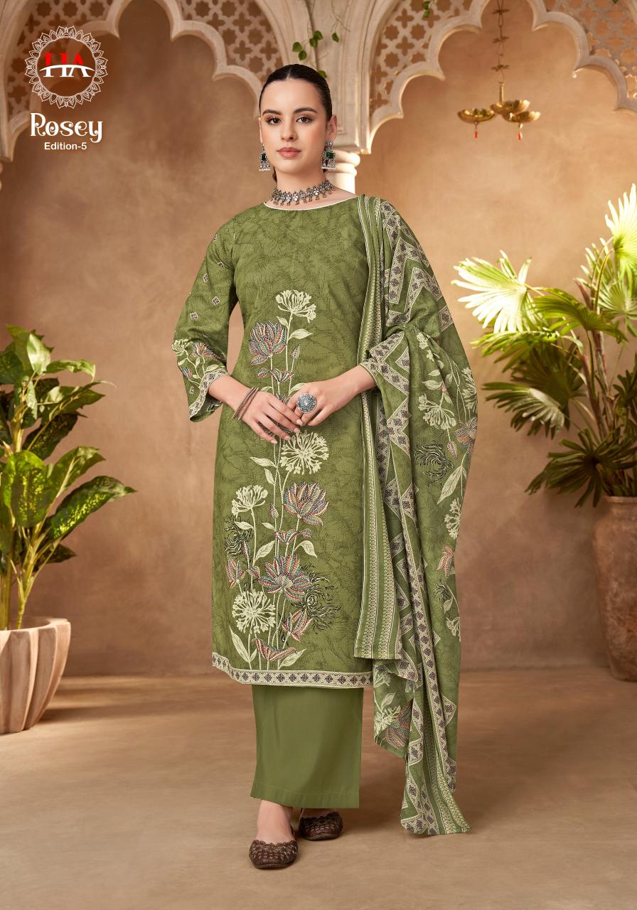 Alok Rosey vol 5 catalog cotton dress materials online shopping surat