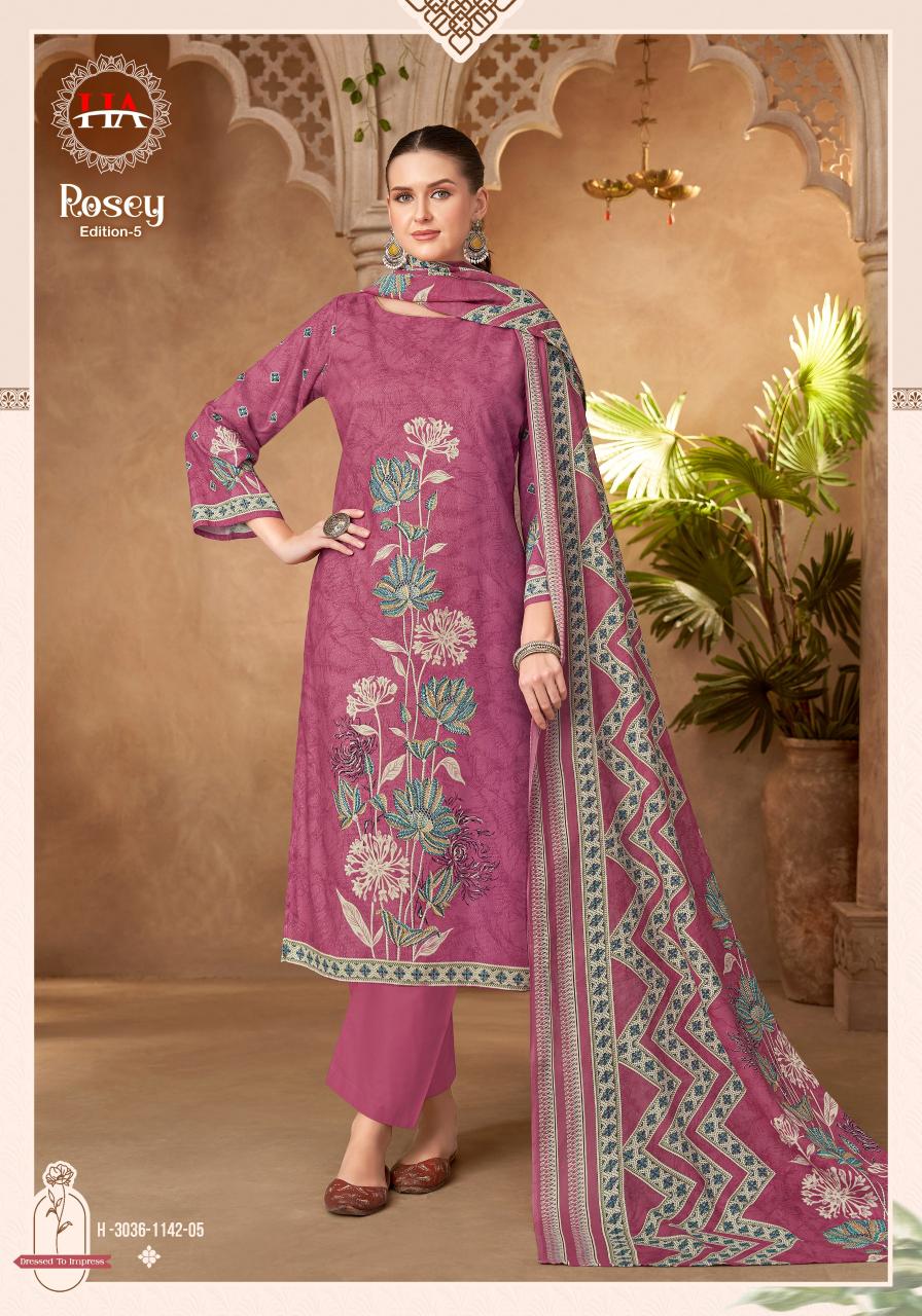 Alok Rosey vol 5 catalog cotton dress materials online shopping surat