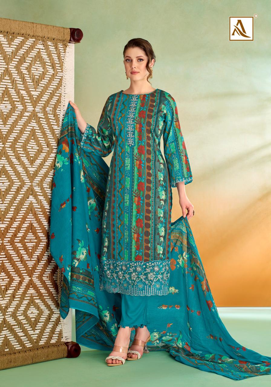 Alok Sitara Night catalog surat dress material shop